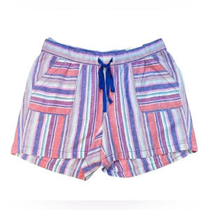 NWT Lane Bryant Plus Size Linen Striped Shorts